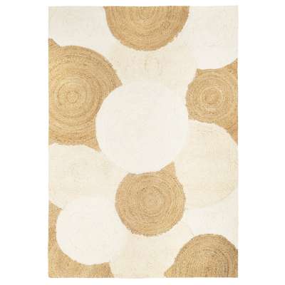 Ковер из джута, шерсти из хлопка agra из коллекции ethnic, 200х300см Tkano TK23-DR0014
