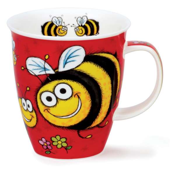 Кружка Dunoon Веселая ферма.Пчелы.Невис 480мл, фарфор