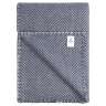 Плед из шерсти мериноса темно-синего цвета из коллекции Essential, 130х180 см TKANO TK23-TH0001