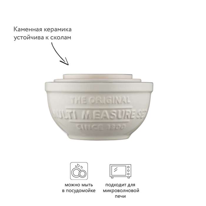 Набор мерных чаш innovative kitchen, 3 шт. Mason Cash 2008.182