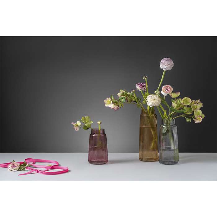 Ваза noemi, 19 см, бордовая Bergenson Bjorn BB00008