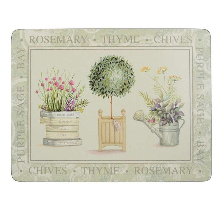 Creative Tops Набор из 4 подставок Topiary 40x29 Creative Tops 5169665