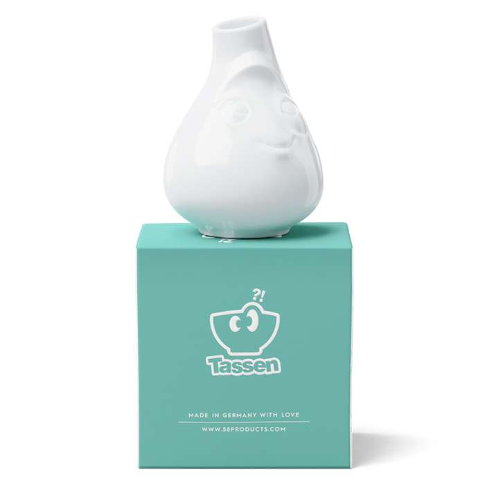 Ваза cute, 10 см, белая Tassen T01.95.01