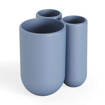 Стакан для зубных щеток touch, синий UMBRA 023271-1050