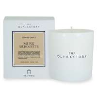Свеча ароматическая the olphactory, white insignia, musk silhouette, 60 ч Ambientair VV060MHWTO