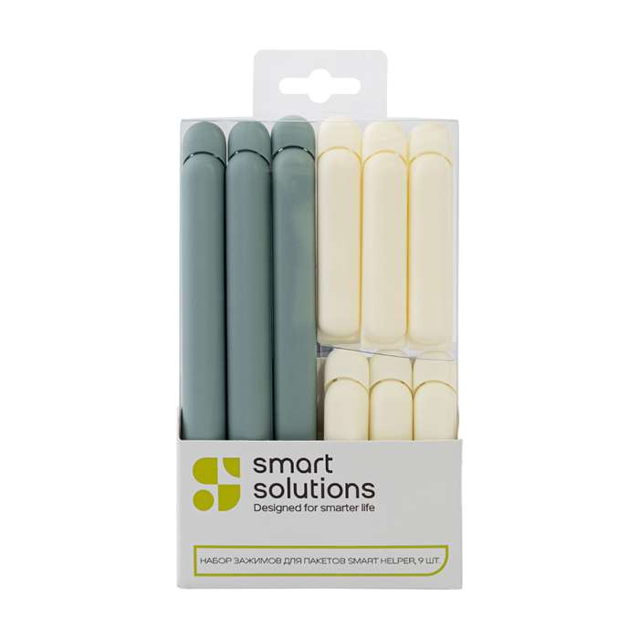 Набор зажимов для пакетов smart helper, 9 шт. Smart Solutions SS0000428