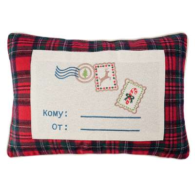 Подушка декоративная Зимняя почта  из коллекции new year essential, 30x45см Tkano TK26-CU0015