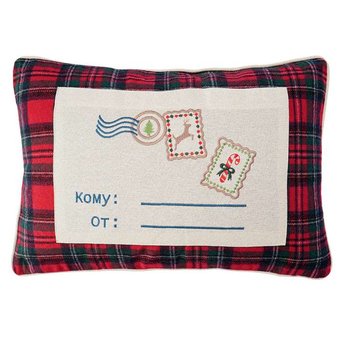 Подушка декоративная Зимняя почта  из коллекции new year essential, 30x45см Tkano TK26-CU0015