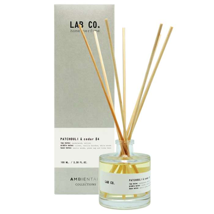 Диффузор ароматический lab co, patchouli&cedar, 100 мл Ambientair MK100WTLB