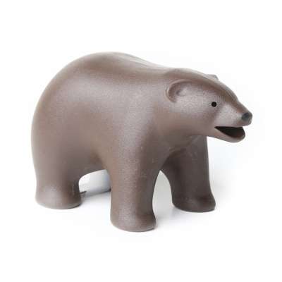 Диспенсер для скотча teddy bear, коричневый QUALY QL10208-BN