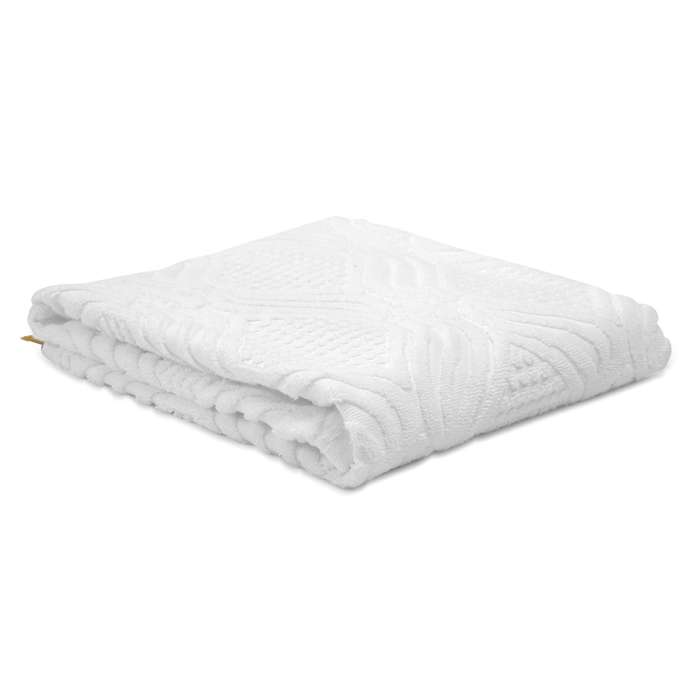 Полотенце для рук белое, с кисточками цвета карри из коллекции essential, 50х90 см Tkano TK23-HT0004