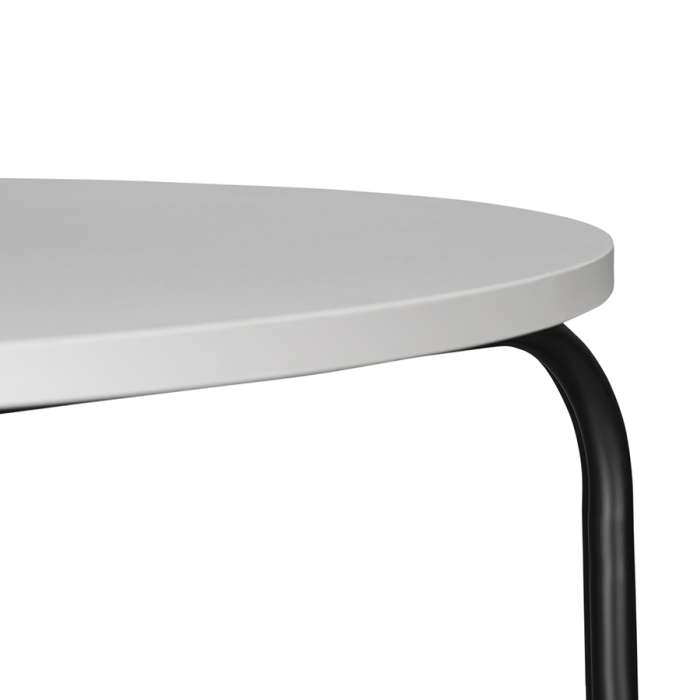 Стол обеденный ror, D90 см, черный/серый LATITUDE RORTBL_D_RBKGRGR90