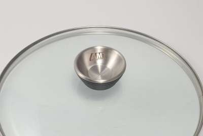 Крышка стеклянная круглая 32 см AMT AROMA 32