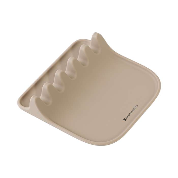 Подставка для кухонных инструментов smart helper, 17х17 см, бежевая Smart Solutions SS0000423