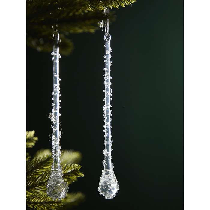 Набор ёлочных украшений icy sparkles из коллекции new year essential, 6 шт. Tkano TK24-NY_DEC0006