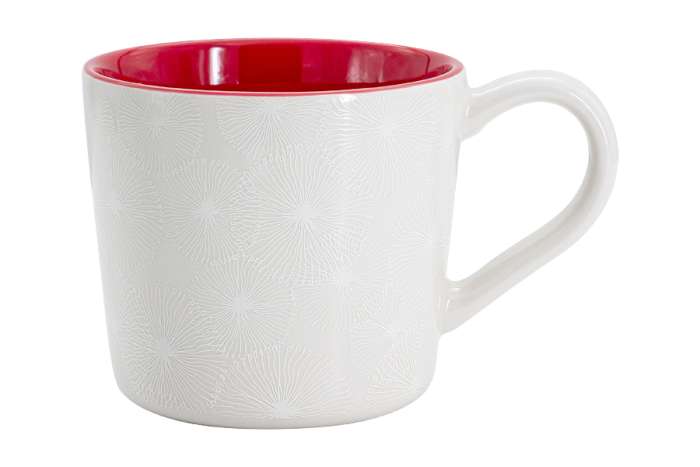 Кружка Frost, красная, 0,45 л HOME & STYLE HS9-2056-R