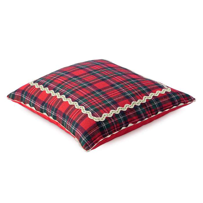 Подушка декоративная Шотландская клетка из коллекции new year essential, 45x45см Tkano TK26-CU0013