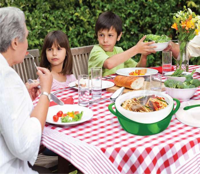 Термокастрюля 3,5 л, изумрудный металлик PINNACLE PIN-PA-1206-emerald