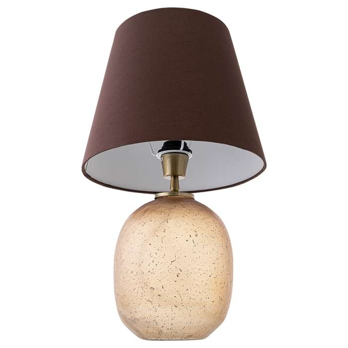 Лампа настольная speckles, D19х32 см, с терракотовым абажуром Bergenson Bjorn BB0000559
