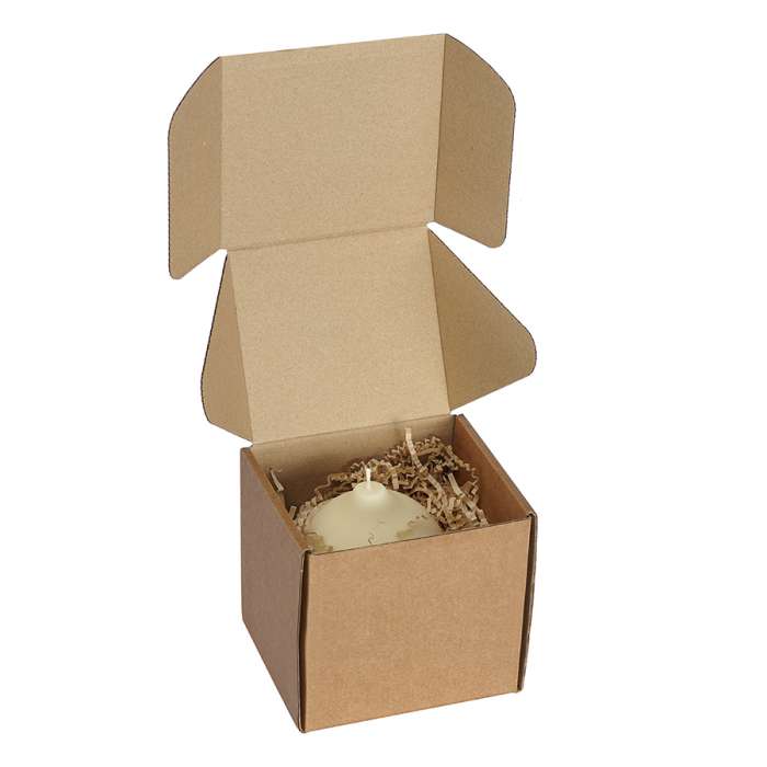 Свеча декоративная молочно-белого цвета из коллекции edge, 10,5 см Tkano TK24-CND0021