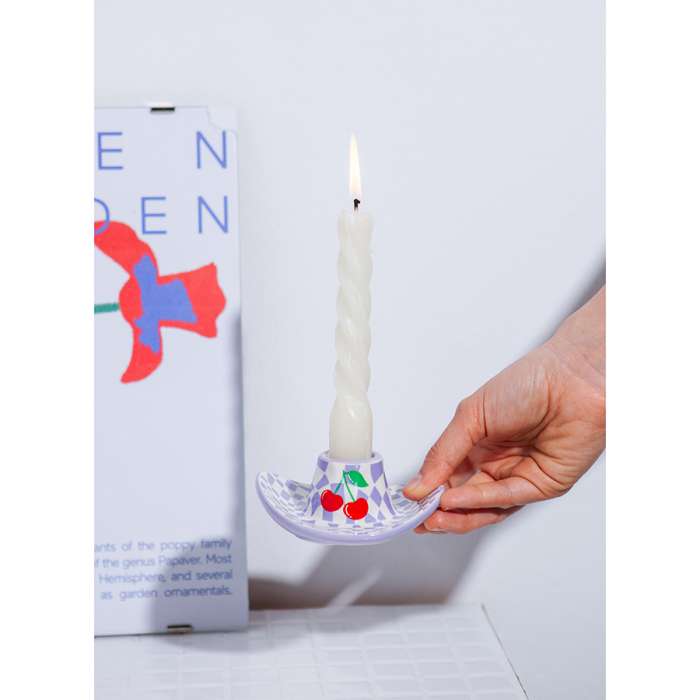 Подсвечник rodeo, cowboy hat, 4 см, лиловый DOIY DYCAHROHAL