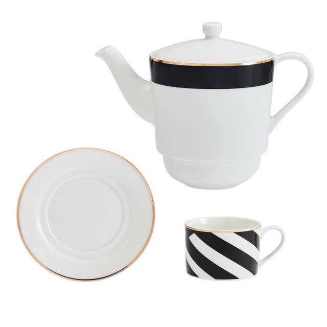 Чайный набор FOR ONE Mikasa Luxe Deco Kitchen Craft MKLDTEA4ONE