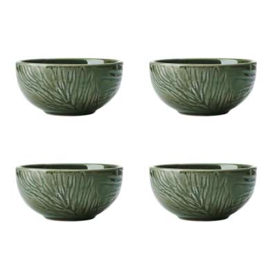 Набор из 4 пиал Mikasa Jardin GREEN,10 см Kitchen Craft MKJDDIPPK4