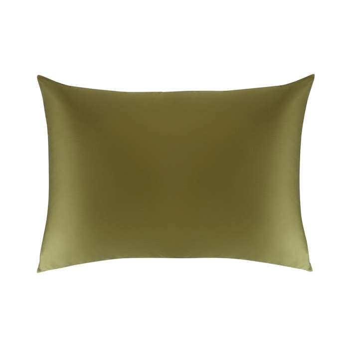 Комплект постельного белья из премиального сатина оливкового цвета из коллекции essential, 200х220 с Tkano TK25-DC0002