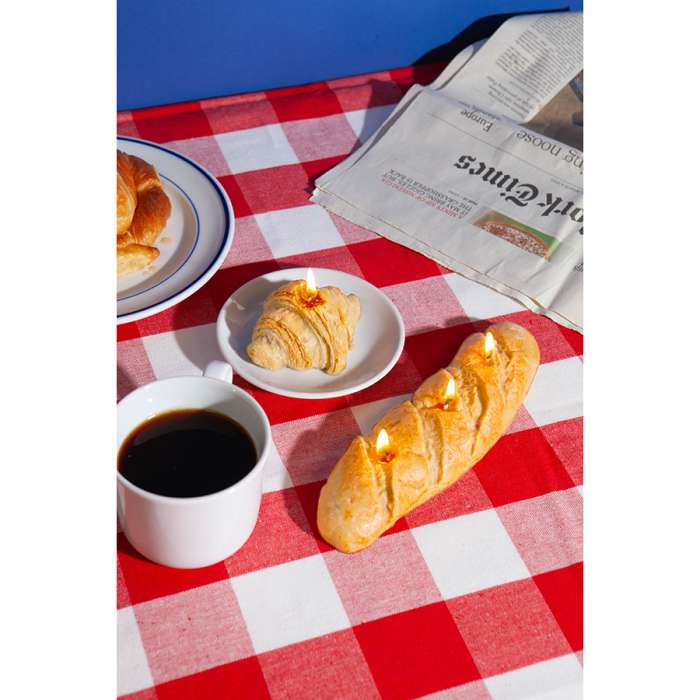 Свеча 3-d good morning, baguette, 20,8 см DOIY DYCANGMBA