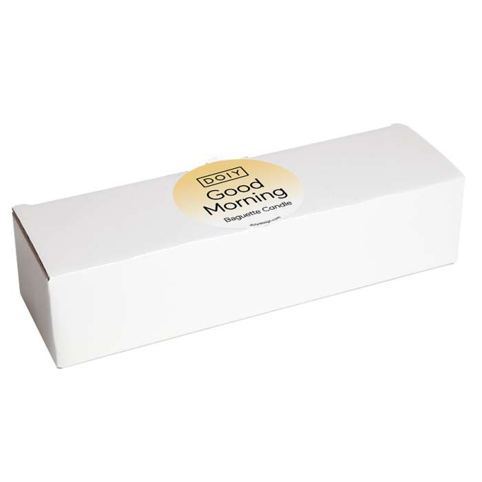 Свеча 3-d good morning, baguette, 20,8 см DOIY DYCANGMBA