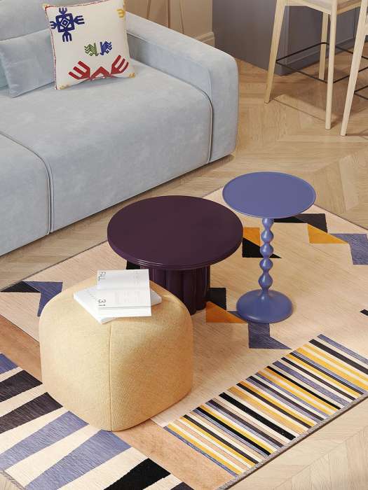 Столик кофейный vivlend, D57 см, ночная слива Bergenson Bjorn BB0000889