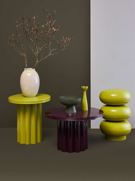 Столик кофейный vivlend, D57 см, ночная слива Bergenson Bjorn BB0000889