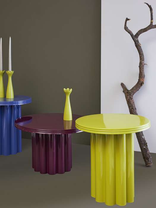 Столик кофейный vivlend, D57 см, ночная слива Bergenson Bjorn BB0000889