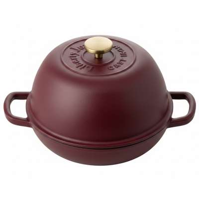 Сотейник с крышкой из коллекции "Шеффилд", D30 см, 4 л, бургунди Liberty Jones LJ0000575