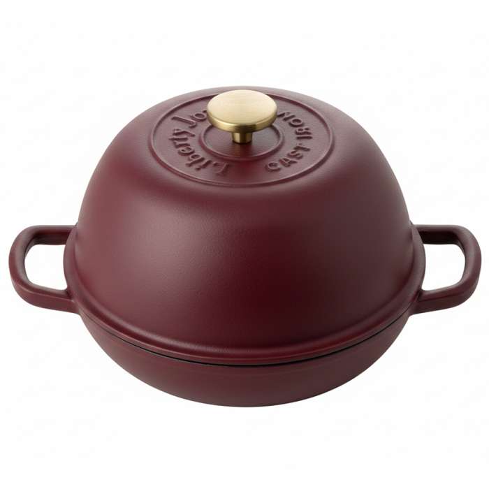 Сотейник с крышкой из коллекции "Шеффилд", D30 см, 4 л, бургунди Liberty Jones LJ0000575