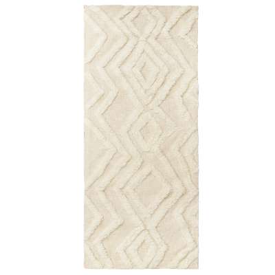 Ковер из новозеландской шерсти и хлопка imphal из коллекции ethnic, 70x160см Tkano TK23-DR0046