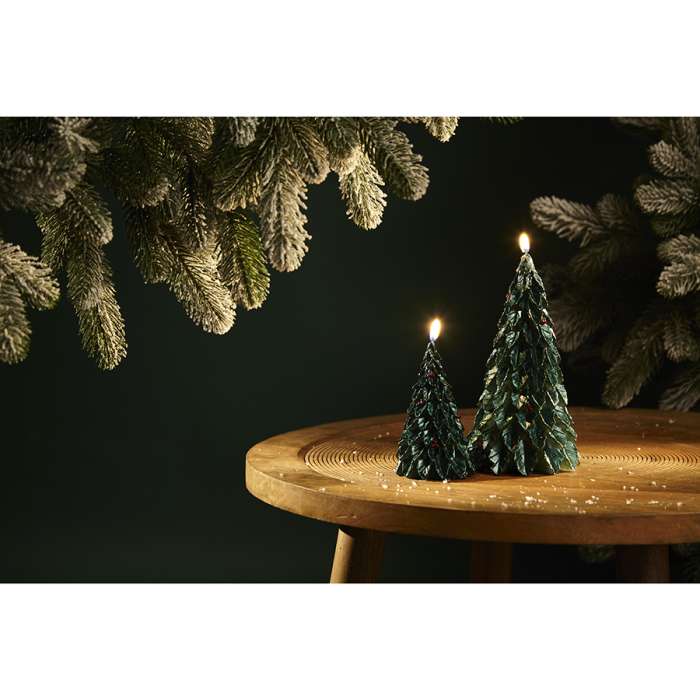 Свеча декоративная festive flame из коллекции new year essential, 12 см Tkano TK24-NY_CND0002