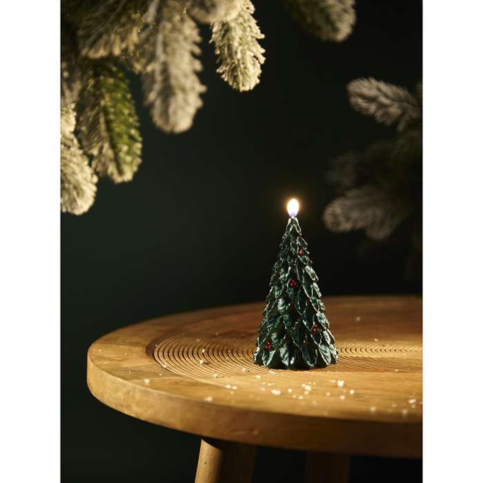 Свеча декоративная festive flame из коллекции new year essential, 12 см Tkano TK24-NY_CND0002