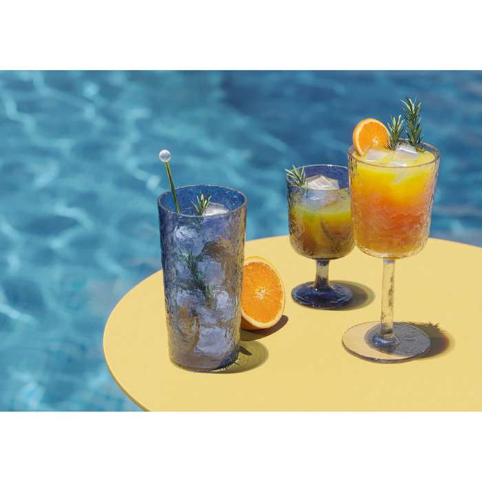 Набор бокалов для вина arctic, 280 мл, синий, 4 шт. Liberty Jones LJ0000346