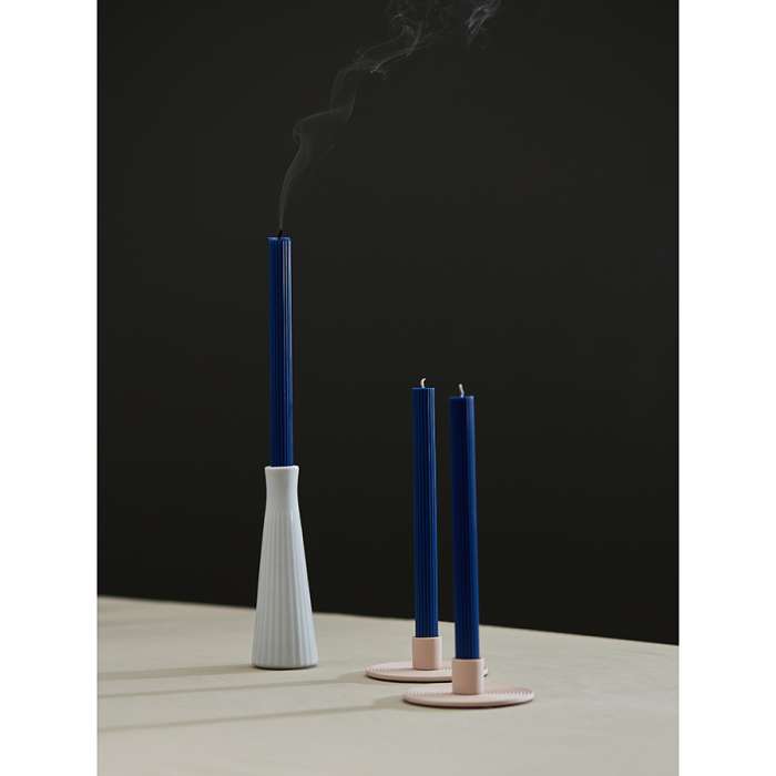 Набор из двух свечей синего цвета из коллекции edge, 24,5 см Tkano TK24-CND0001