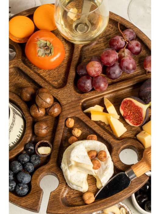 Винный столик диаметр 35, высота 13.5 UNECA ДРБ 950/2