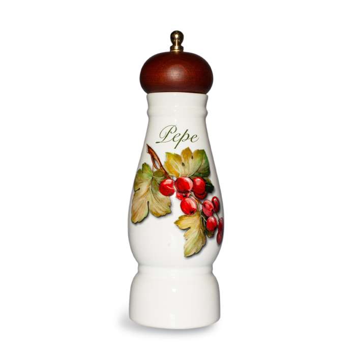 Мельница для перца ручная Frutti di Bosco 21 см Nuova Cer 7437/P-FBO