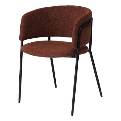 Стул helning, букле, терракота Bergenson Bjorn BB0000657