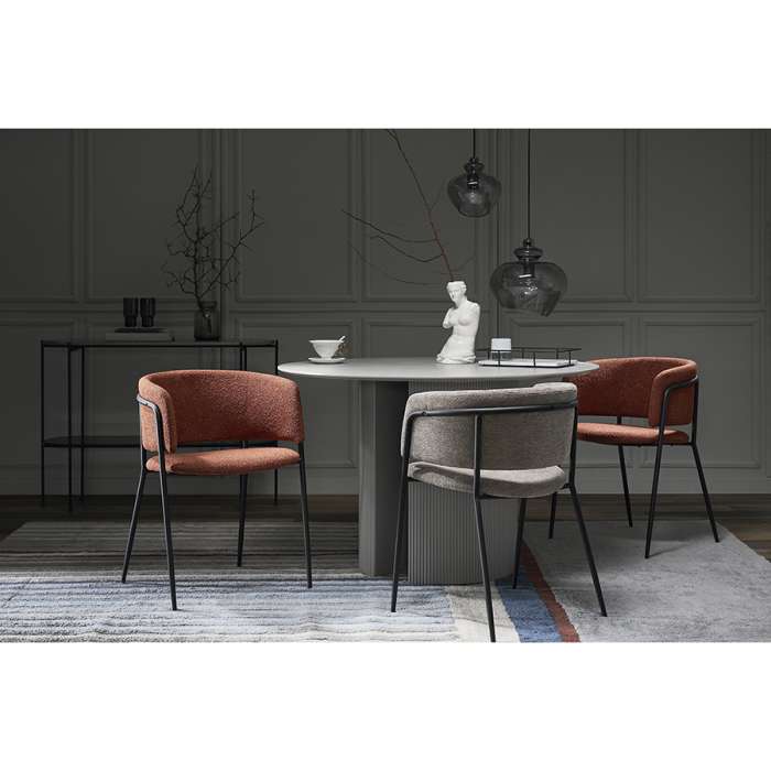 Стул helning, букле, терракота Bergenson Bjorn BB0000657