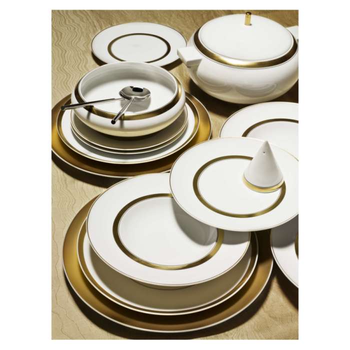 Сервиз столовый Vista Alegre Домо Золотой на 6 персон 20 предметов, фарфор