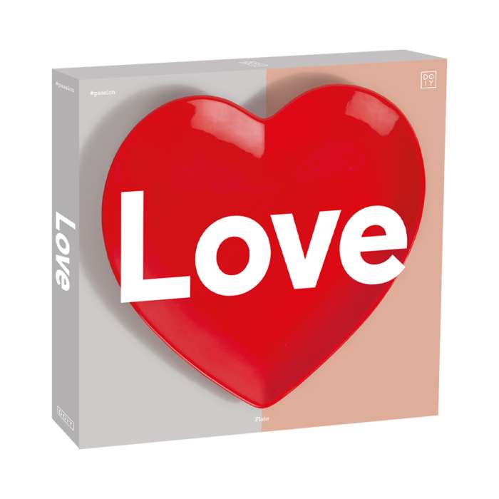 Тарелка сервировочная love, 28х26,5 см DOIY DYPLALOREL