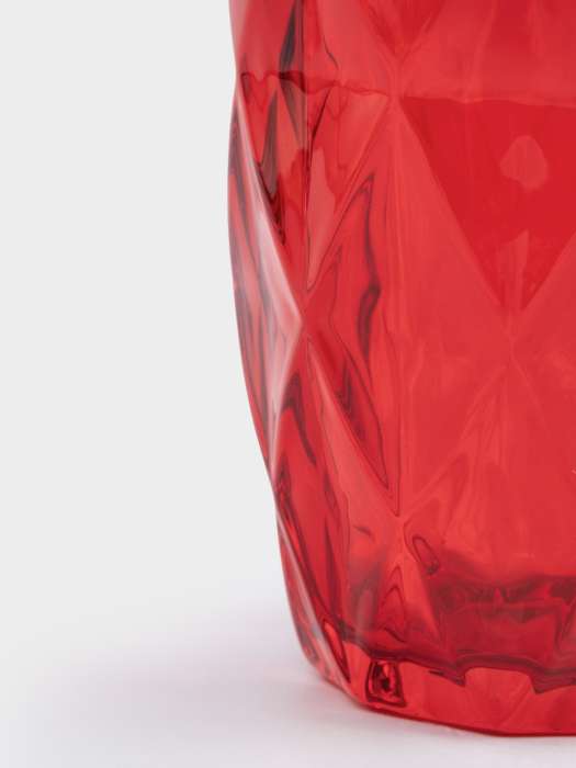 Стакан, 10 см, 270 мл, стекло Р, красный, Diamond color ANNA LAFARG ANLAF-GCW793