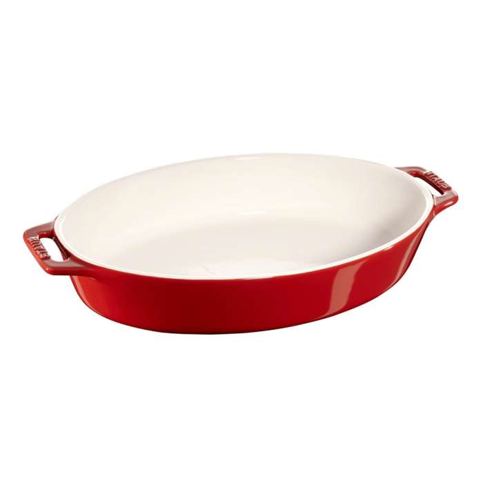 Форма овальная керамическая, 29 см, вишневая STAUB 40510-806
