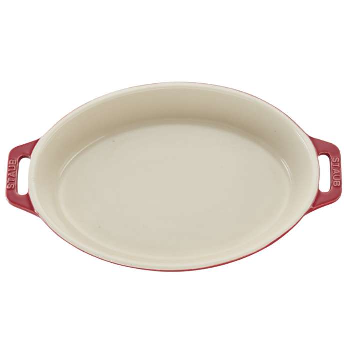 Форма овальная керамическая, 29 см, вишневая STAUB 40510-806
