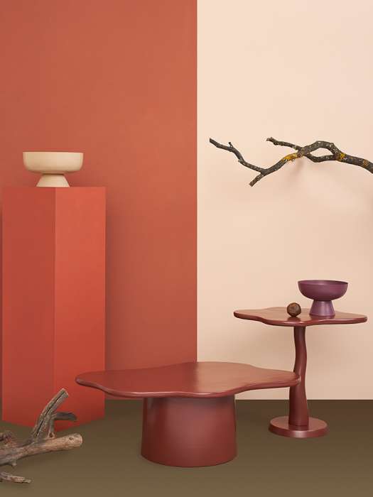 Столик приставной fluid, 56х49 см, сепия Bergenson Bjorn BB0000896